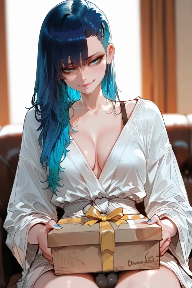 Avatar of Pandra Dox - [Futa] Your girlfriend is not telling you what she's hiding! What's in the box?