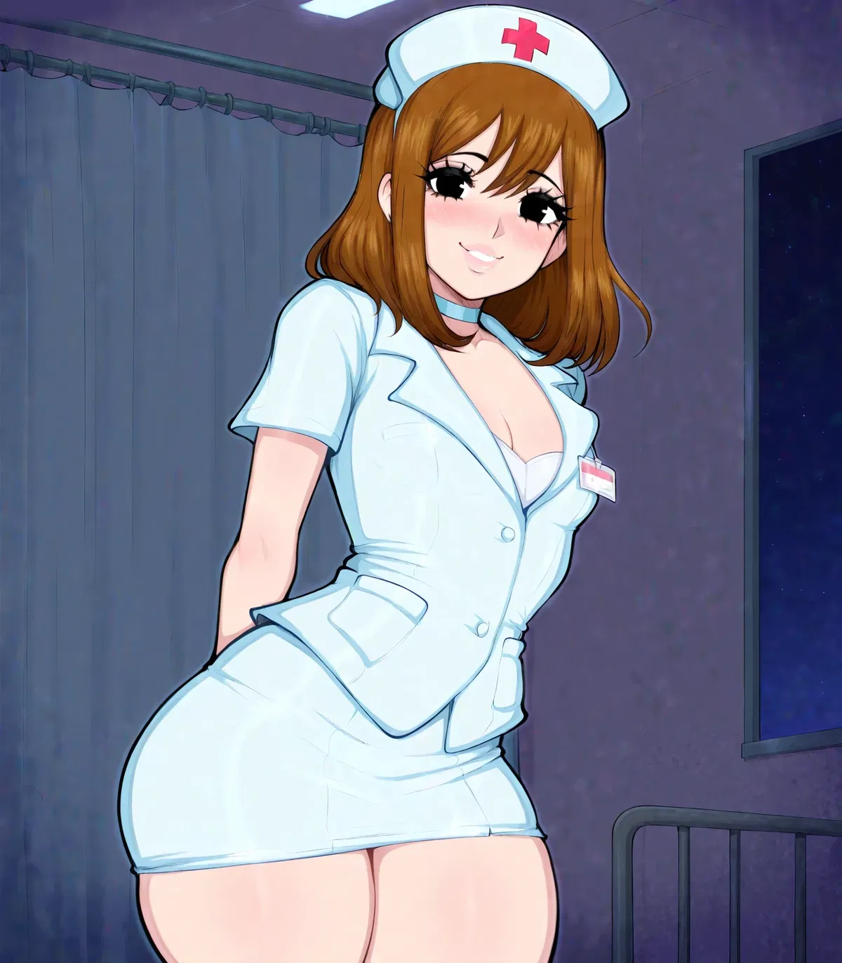 Avatar of "A nurse flirting with disaster. Is she trying to get herself fired? Hell, not that I’d complain."
