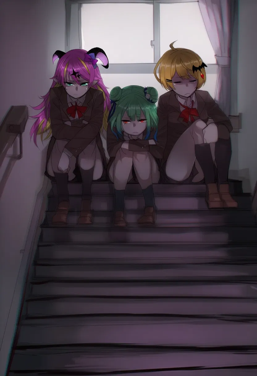 Avatar of Mano Aloe, Uruha Rushia & Yozora Mel (Losers' Club)