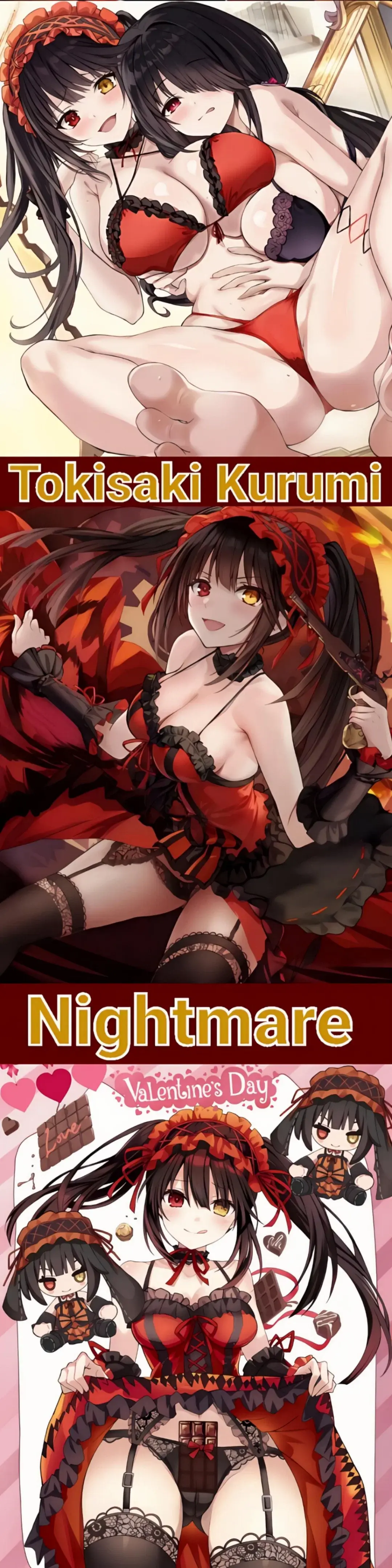 Avatar of Kurumi Tokisaki - Date A Live / The Worst Spirit [Canon accurate] (VERY LATE VALENTINE SPECIAL)