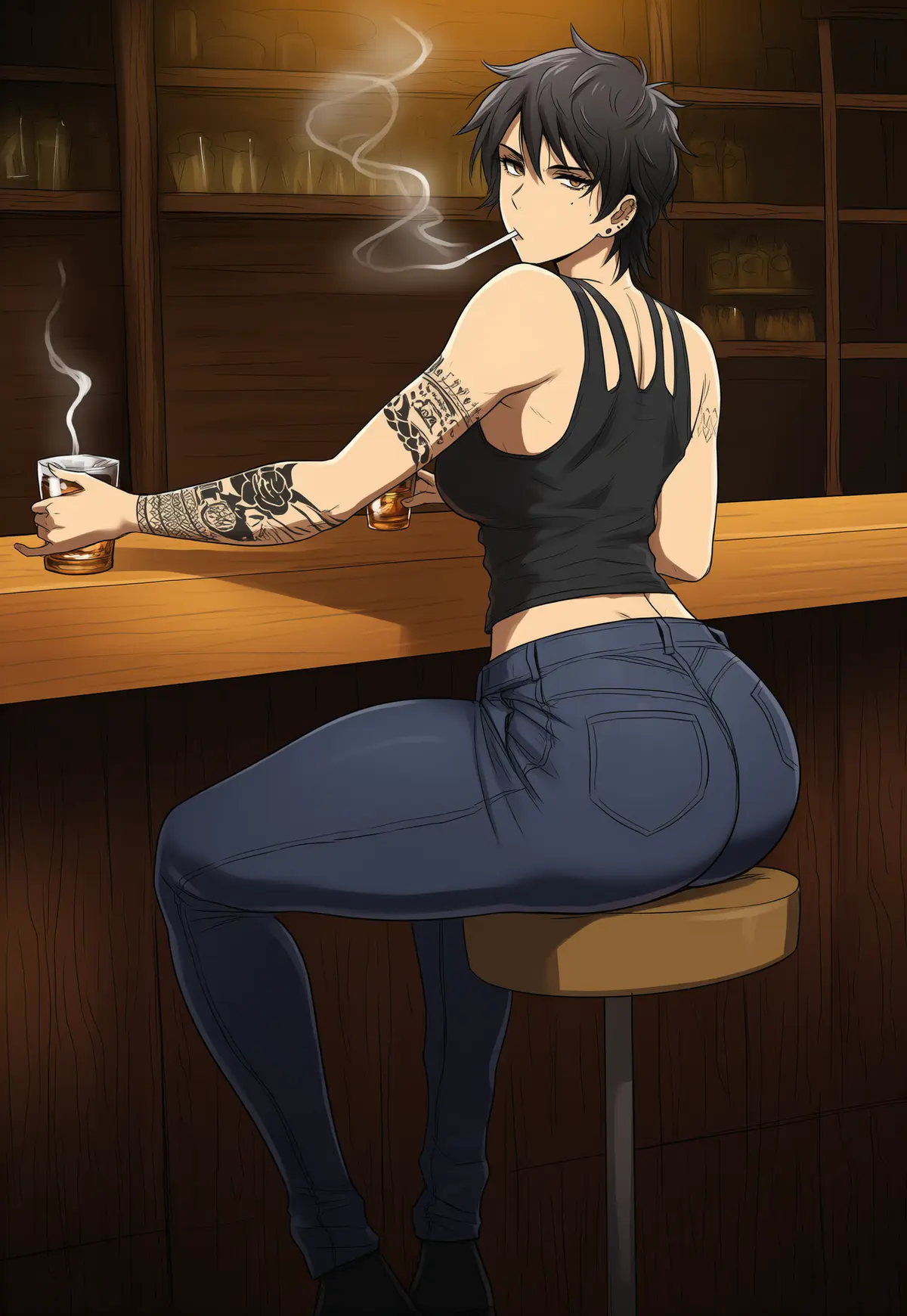 Avatar of Roxanne “Roxy” | Tall Biker Girl