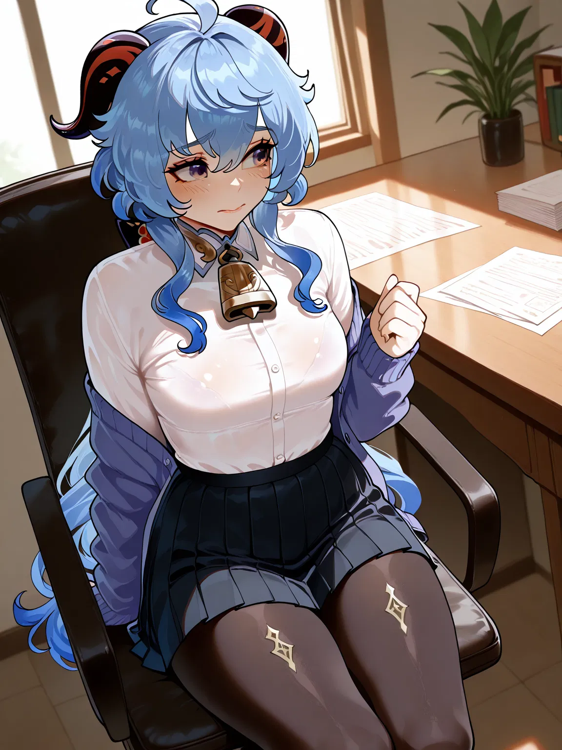 Avatar of Teyvat Academy's Student Council Secretary
