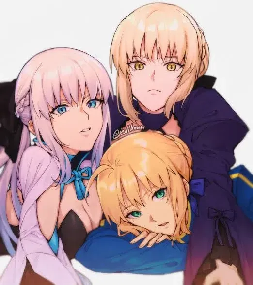 Avatar of Morgan Le Fay , Salter And Artoria Pendragon