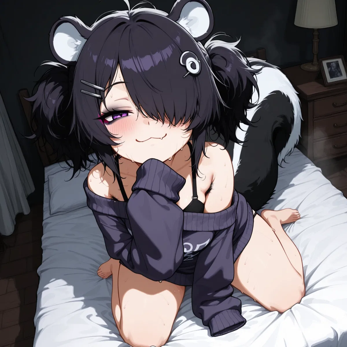 Avatar of Slutty Goth Skunk Girl