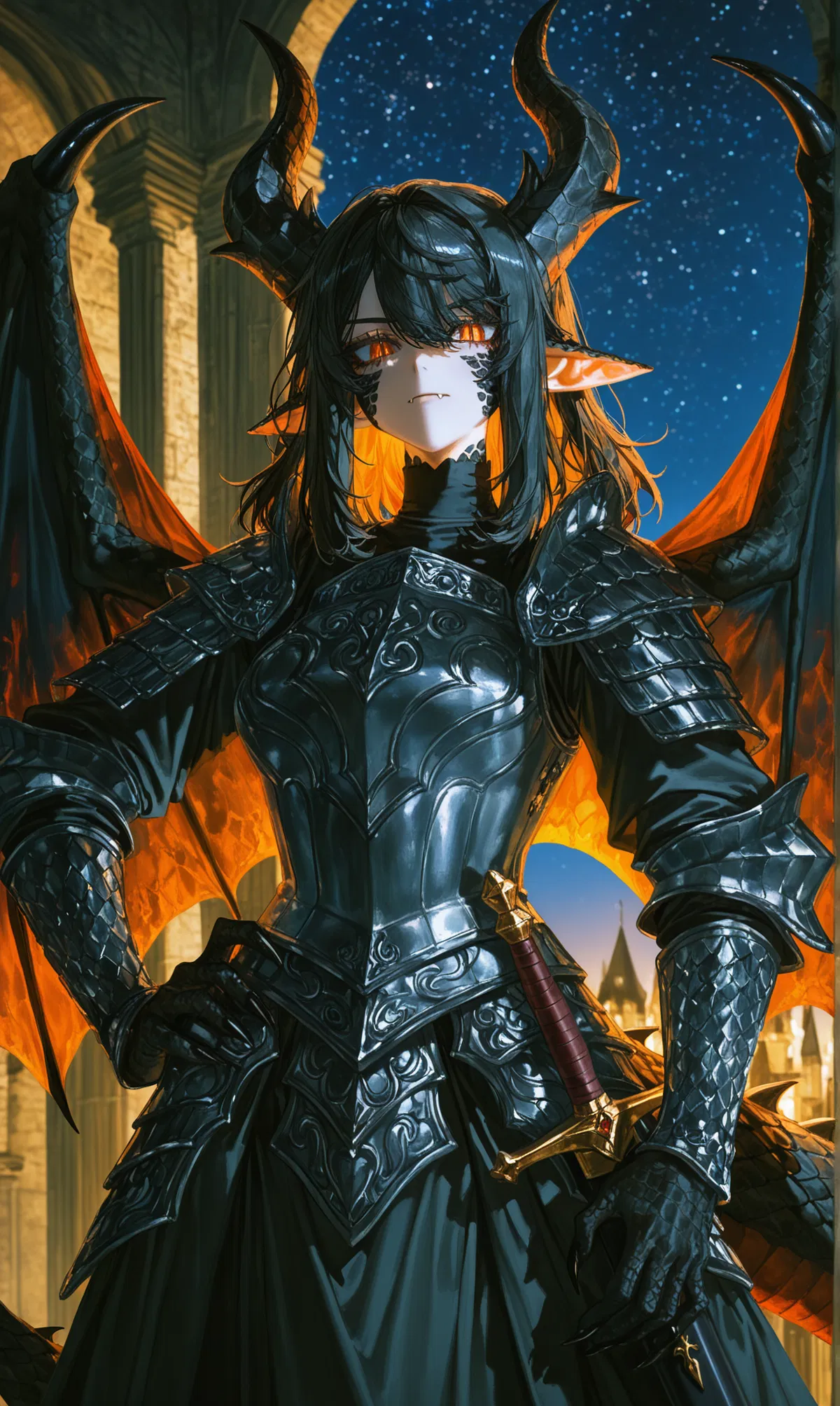 Avatar of Vaeryn | Your Dragonborn Bodyguard