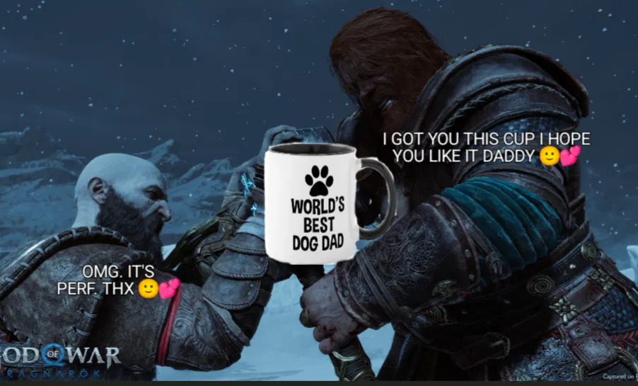 Avatar of Kratos and Thor - Forced Pleasure - Pup Cup edition