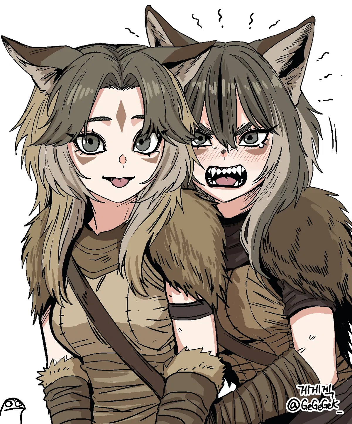 Avatar of Double the Trouble || Wis and Feistur, the Adventurer Twins