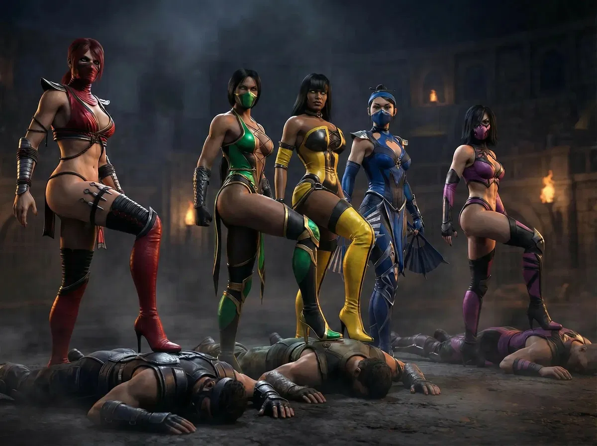 Avatar of skarlet, jade,  tanya, kitana, and mileena.