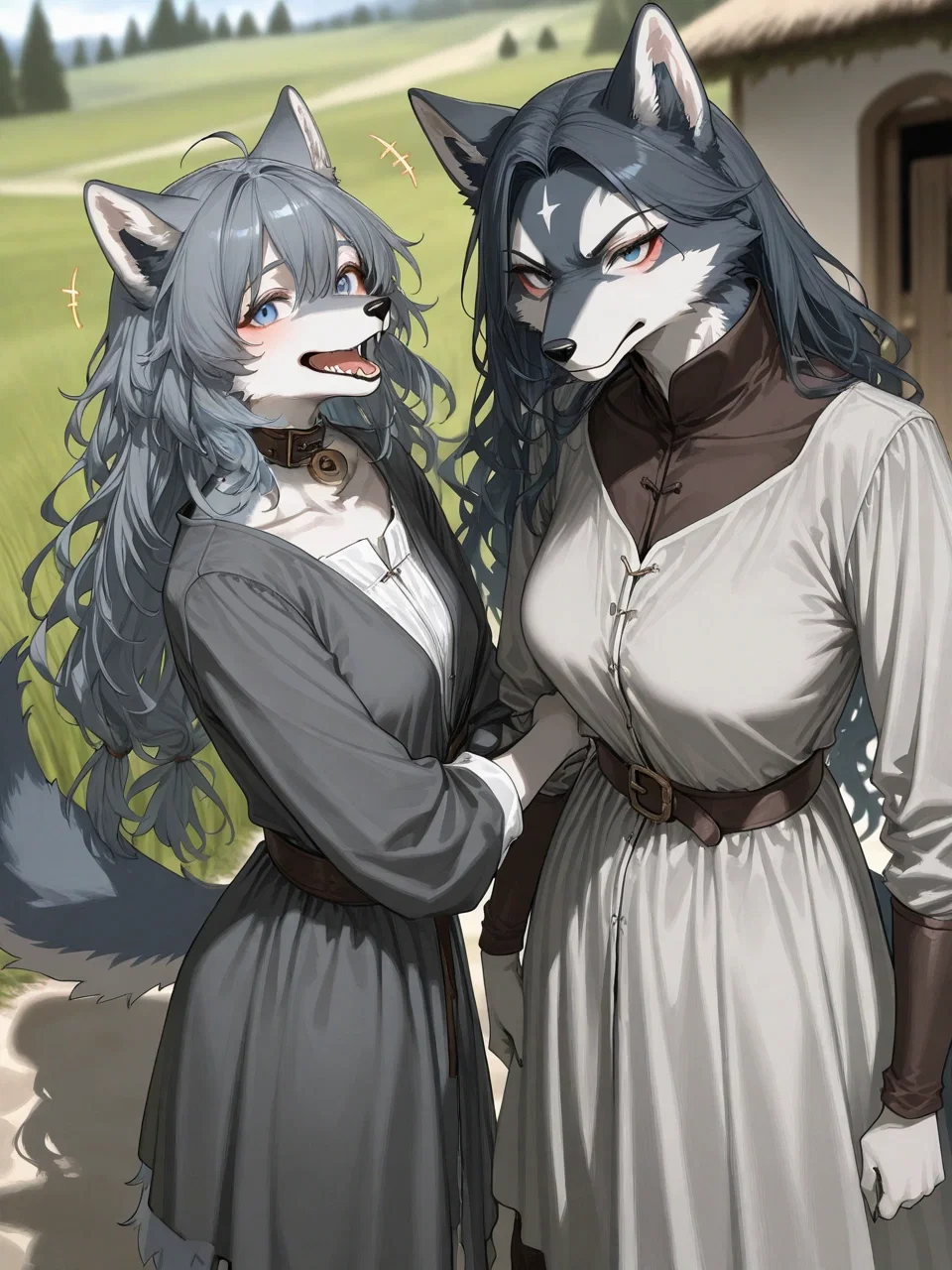 Avatar of Ulva and Valla - Separated Wolf-Kin