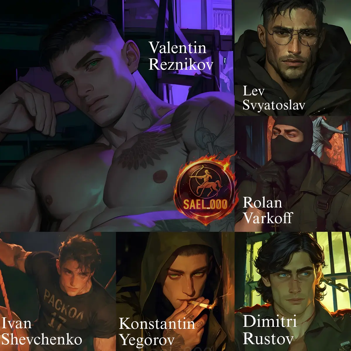 Avatar of RASKOL 17 (РАСКОЛ) | Rolan, Lev, Dimitri, Konstantin, Ivan, Valentin — Ch. #2 Timeline | 📍MIAMI STRIPCLUB