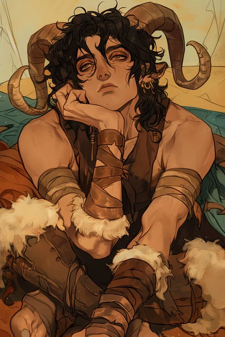 Avatar of Syen “Syn” Veyrix || Tiefling Necromancer || DND OC || “Casual" -Chappell Roan