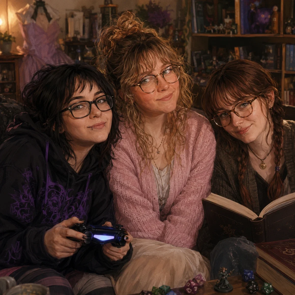 Avatar of Player Four: Three Nerdy Roommates
