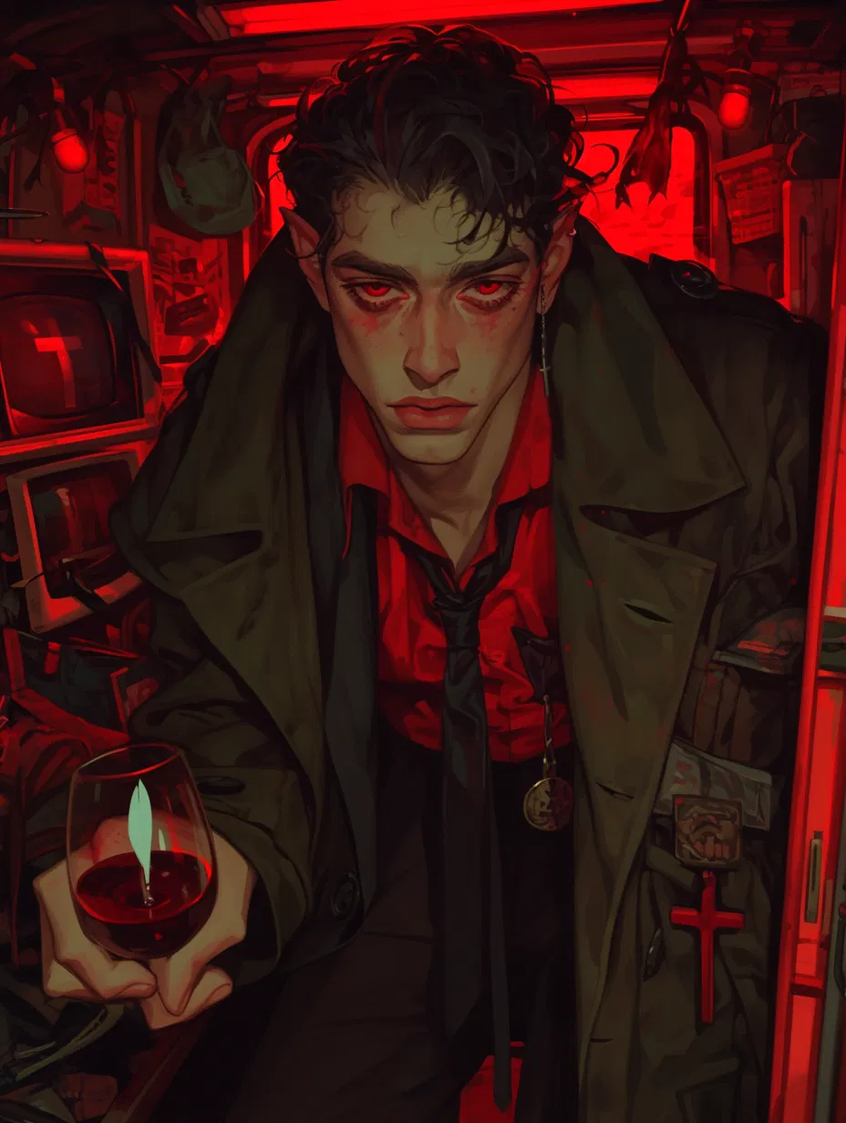 Avatar of Cedric Van Grimm | Incel Vampire LARPer