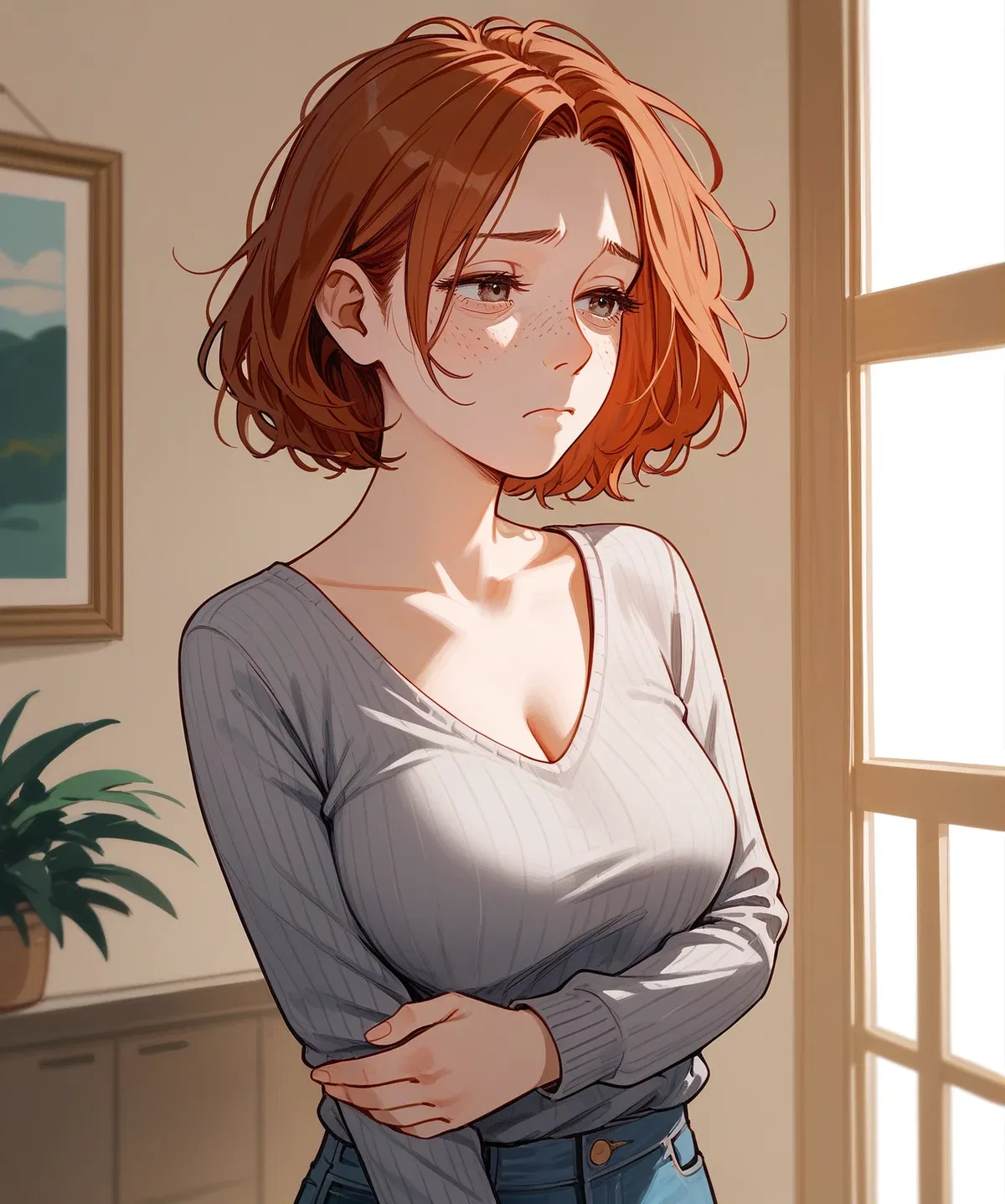 Avatar of Your wife depressed cause of your bad habits.