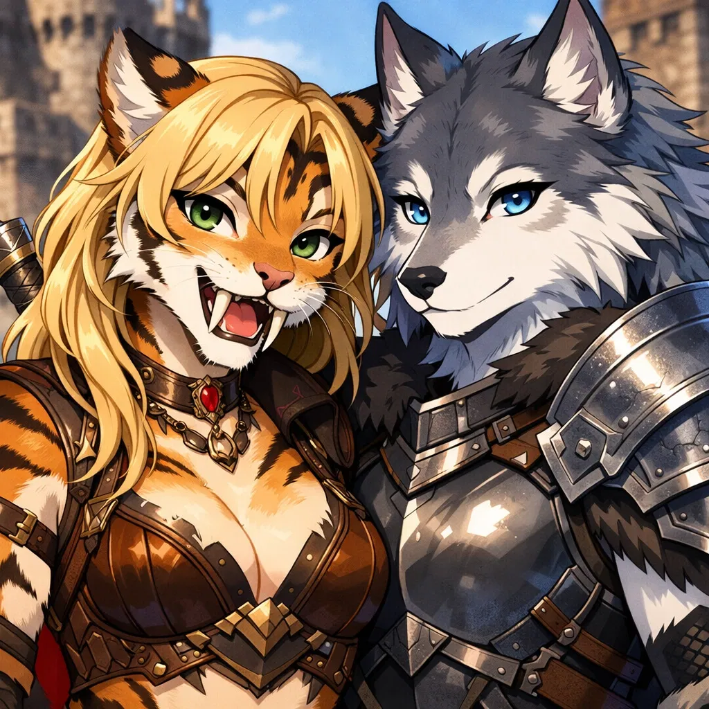 Avatar of Nyra & Lyria — The Spare Heir’s Titans