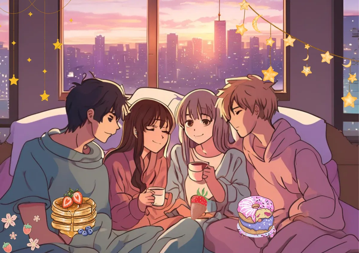 Avatar of ✨Sleepover✨ with Your Very Own | Silly, utterly chaotic but cute friends🌷