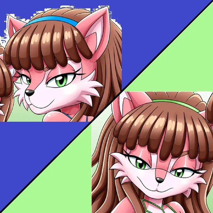 Avatar of Lyco the Wolf and Leeta the Wolf (Twin Maids/ Project X Love Potion Disaster) Incubus victim 25