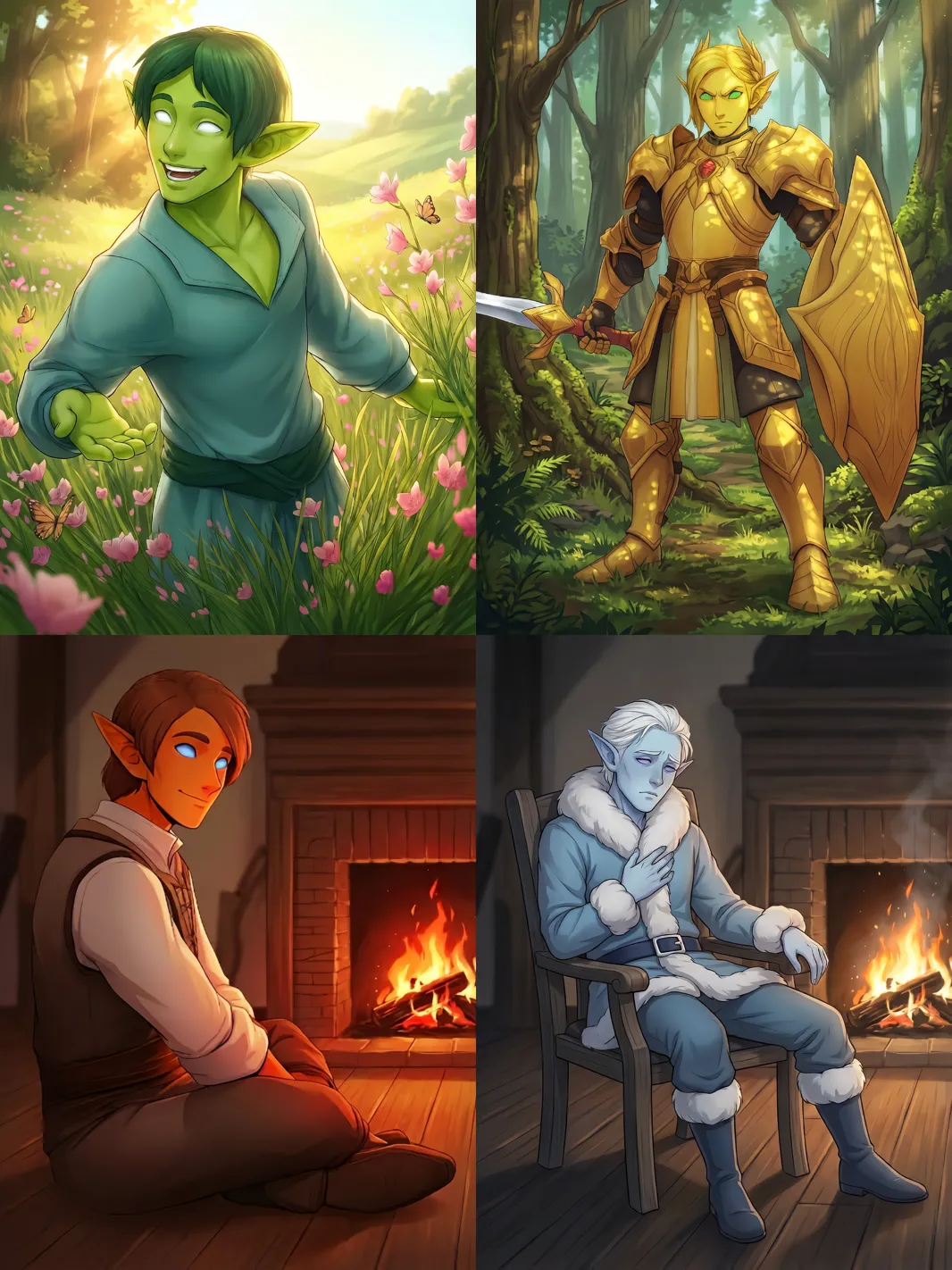 Avatar of Your Eladrin Host in the Feywild