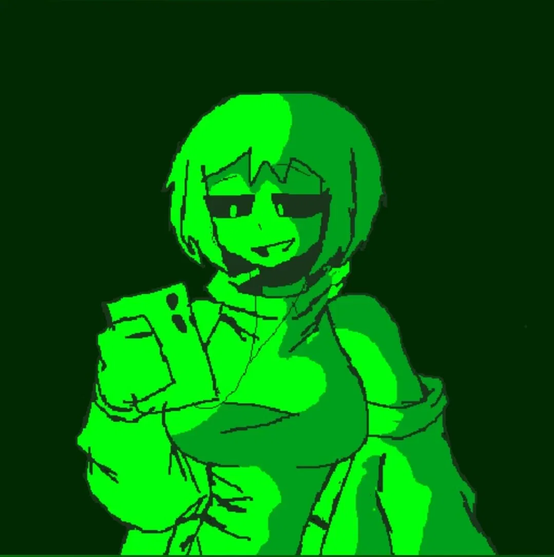 Avatar of A totally normal relationship, with female Green Sans.
