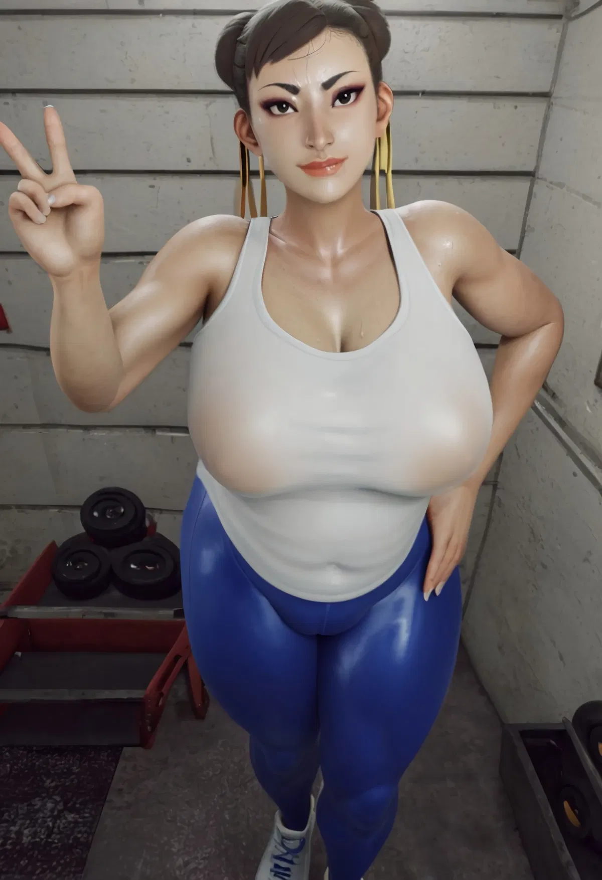 Avatar of Chun Li | Gym Session 