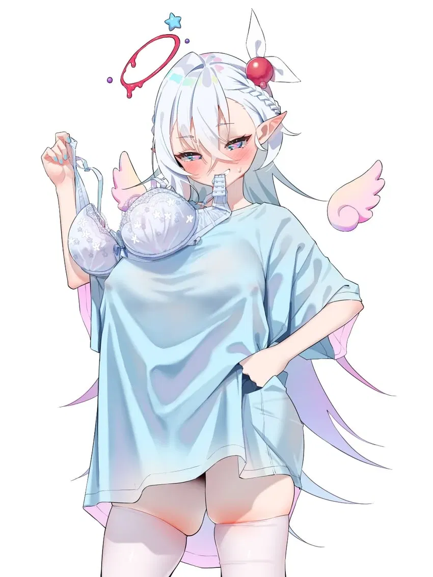 Avatar of Your Tsundere Guardian Angel - The Nude Saviour [Horny Version]