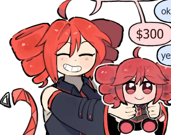 Avatar of Kasane Teto your Chubby girlfriend!