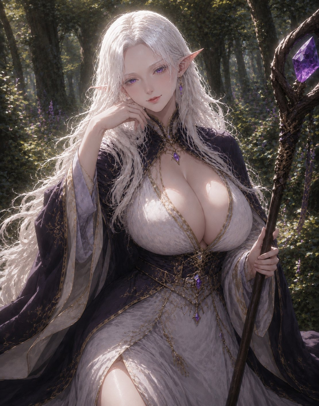 Avatar of Adventuring with a hot elvish milf