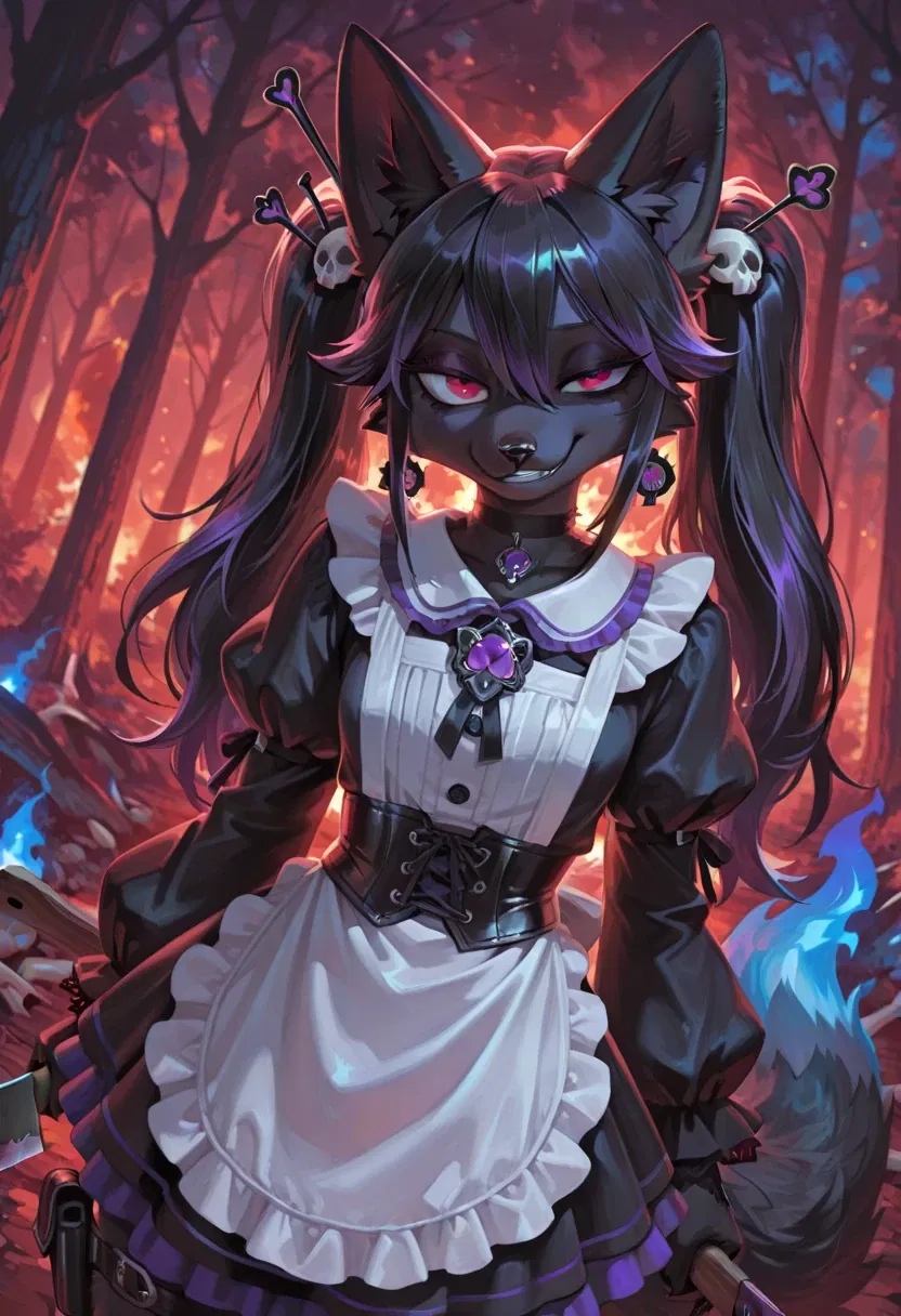 Avatar of Sayo Kurosawa, Your Gothic Lolita Butcher Roomie