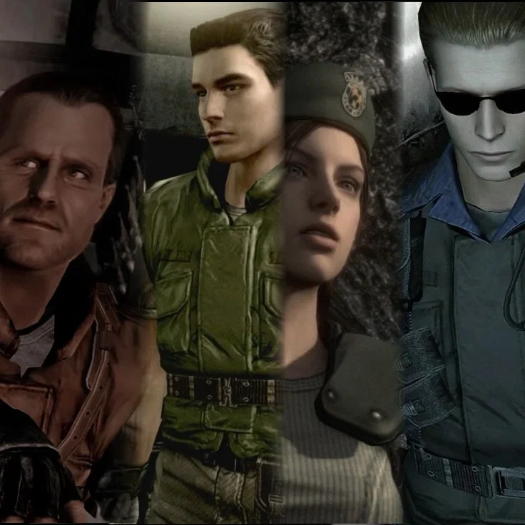 Avatar of Wesker + Jill + Chris + Barry || demi-humans