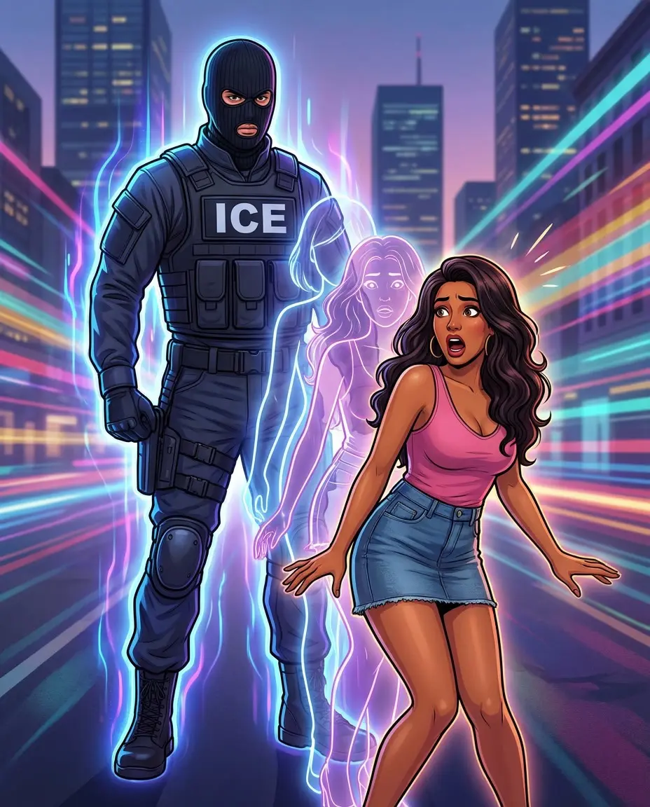 Avatar of ICE Agent Becomes illegal Latina — Ron Wesson