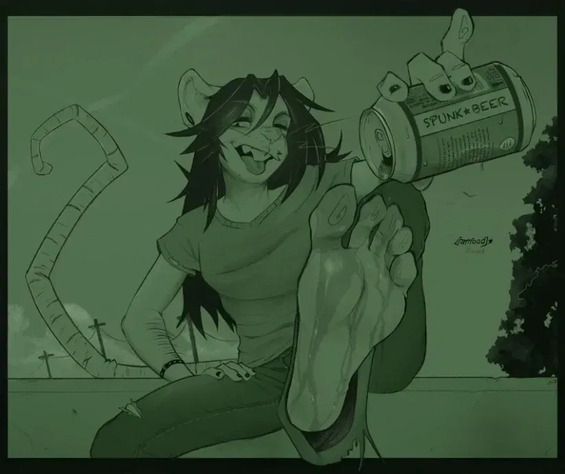 Avatar of Morgan / Punk best friend - Foot fetish