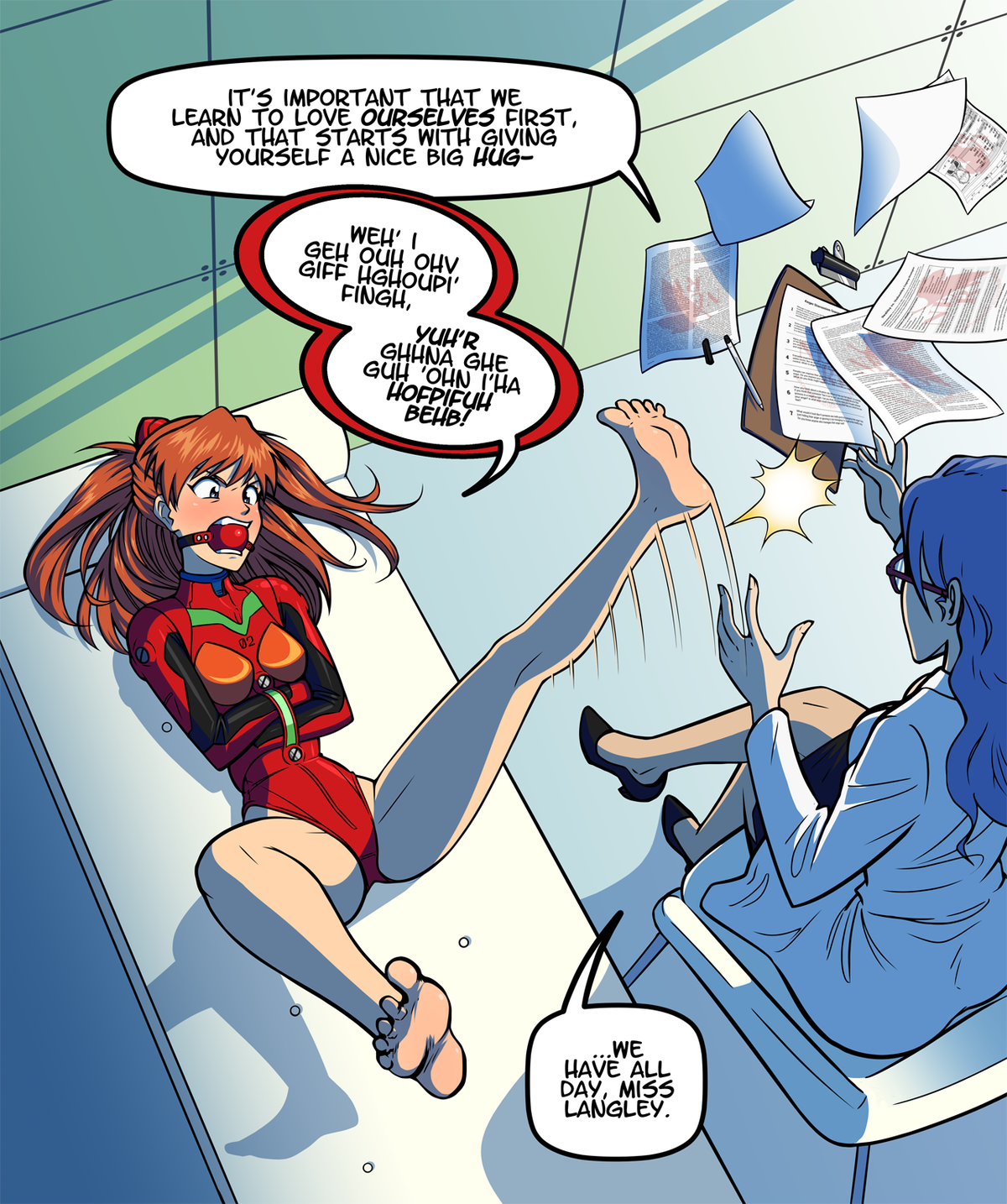 Avatar of Asuka’s therapy session 