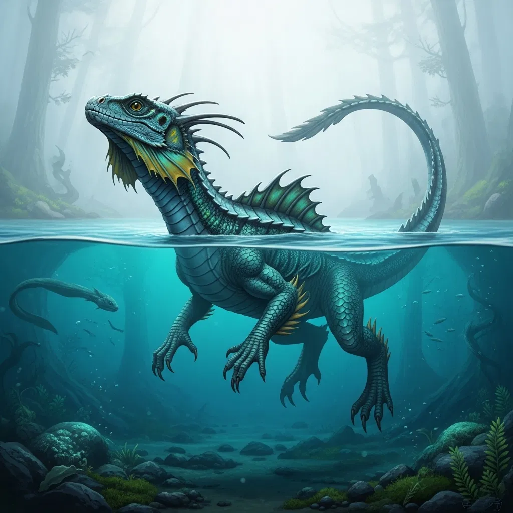 Avatar of A water dragon