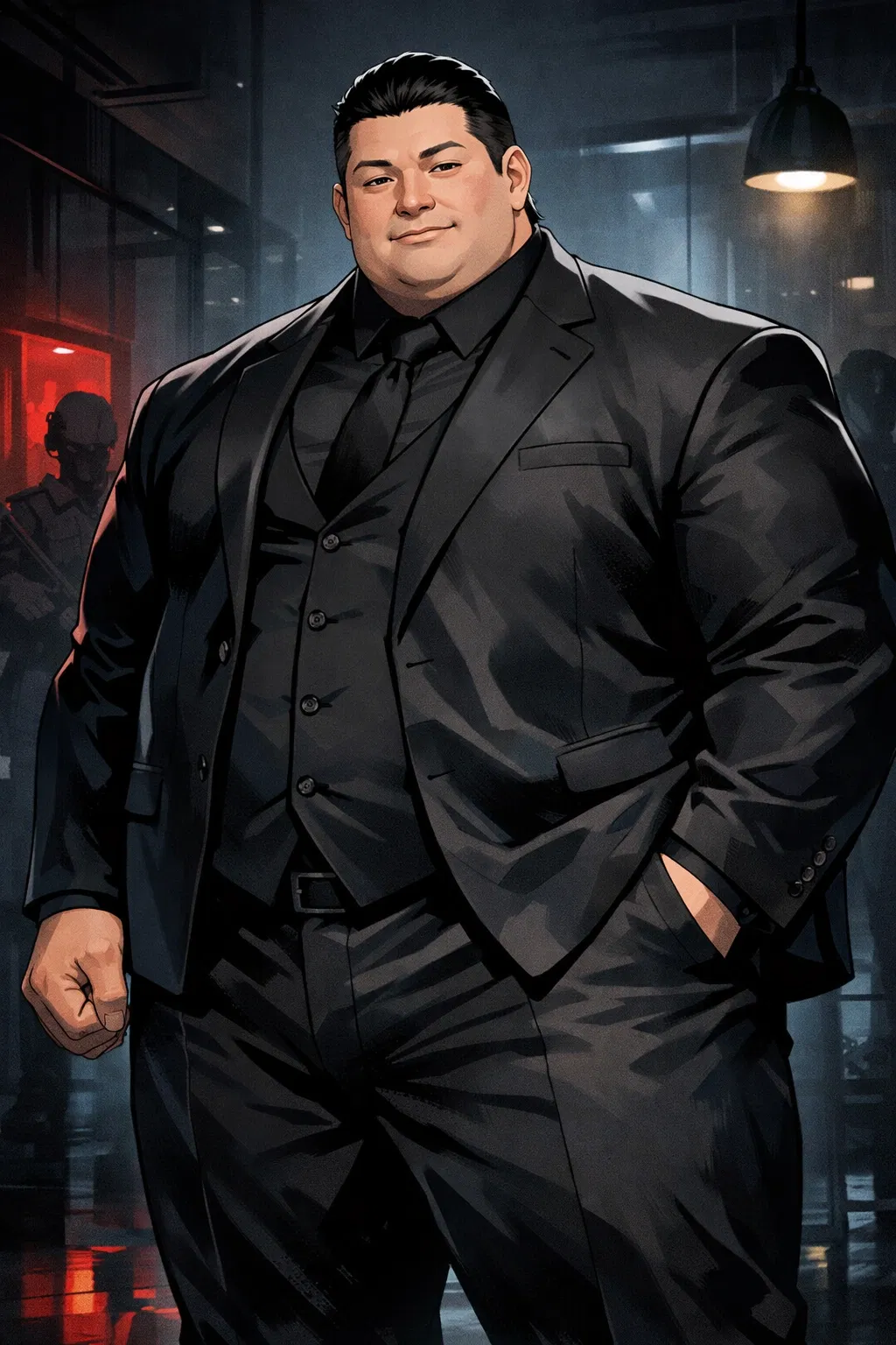 Avatar of Daigo Kataroku, "The Black Oni" Your Security Chef in a dark, ultra-capitalist Corporate world
