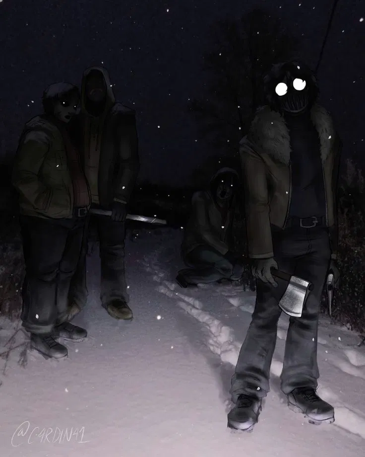 Avatar of Hoodie, Masky, Toby, and Kate