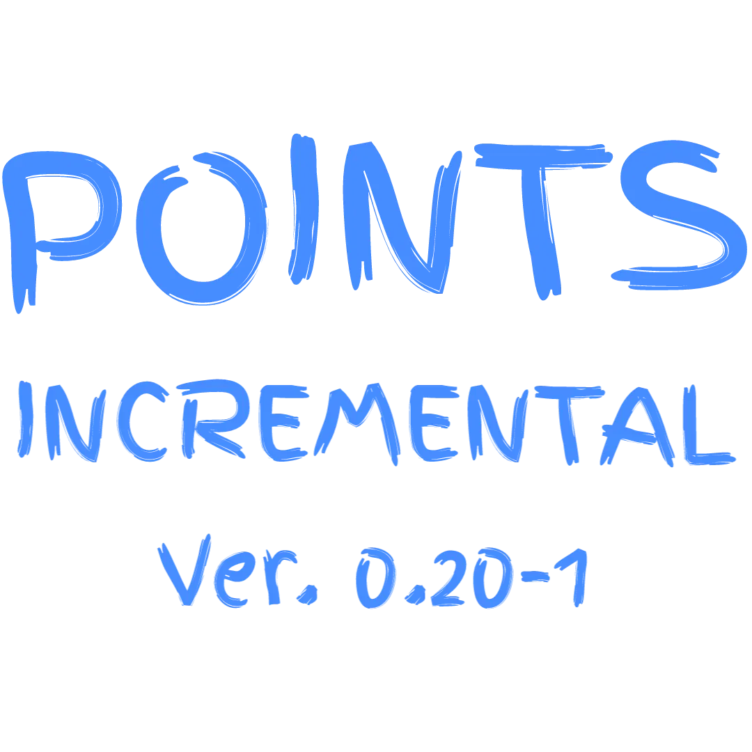 Avatar of Points Incremental | Ver 0.20-1