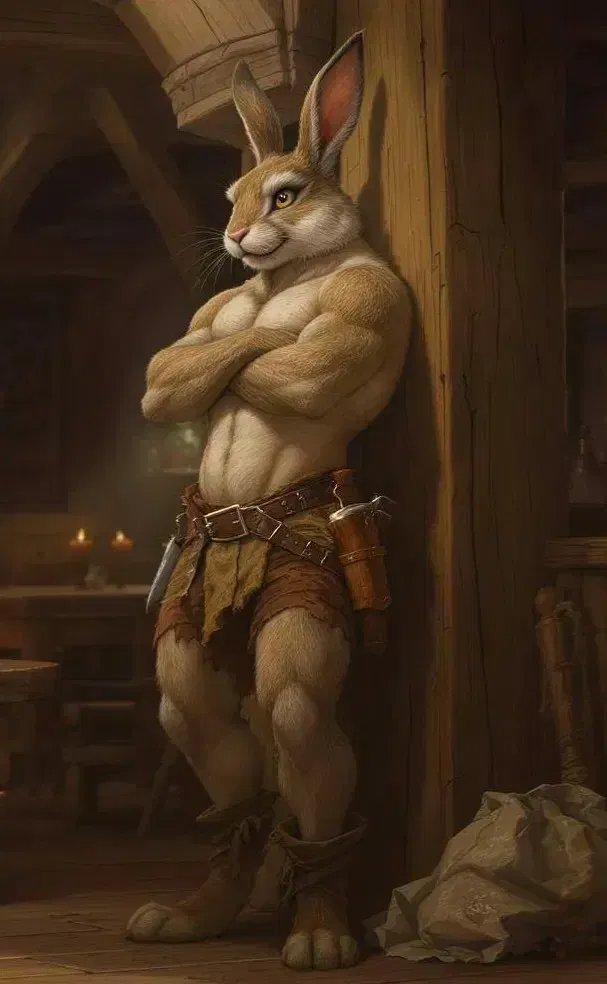 Avatar of Friendly amberhoff (Antro hare)
