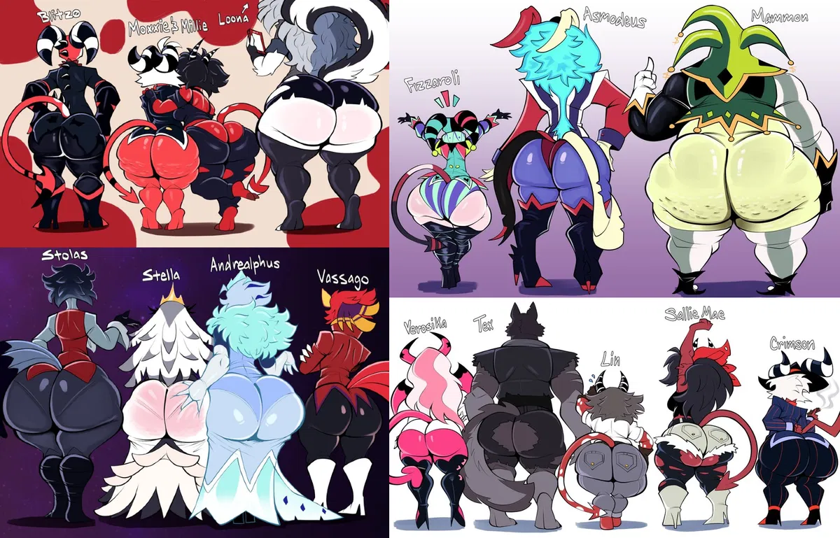 Avatar of Helluva Boss Ass Chart.