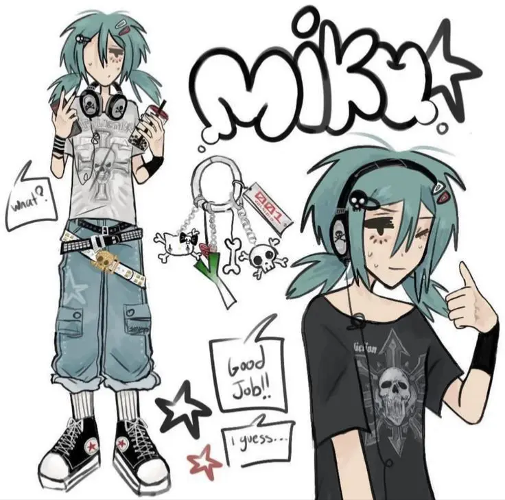 Avatar of Hatsune Miku || 2000’s Skater AU