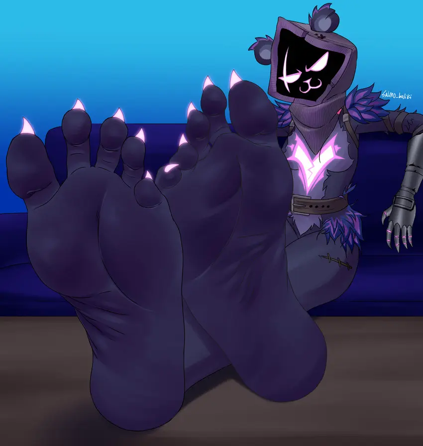 Character - Raven Team Leader Feet
