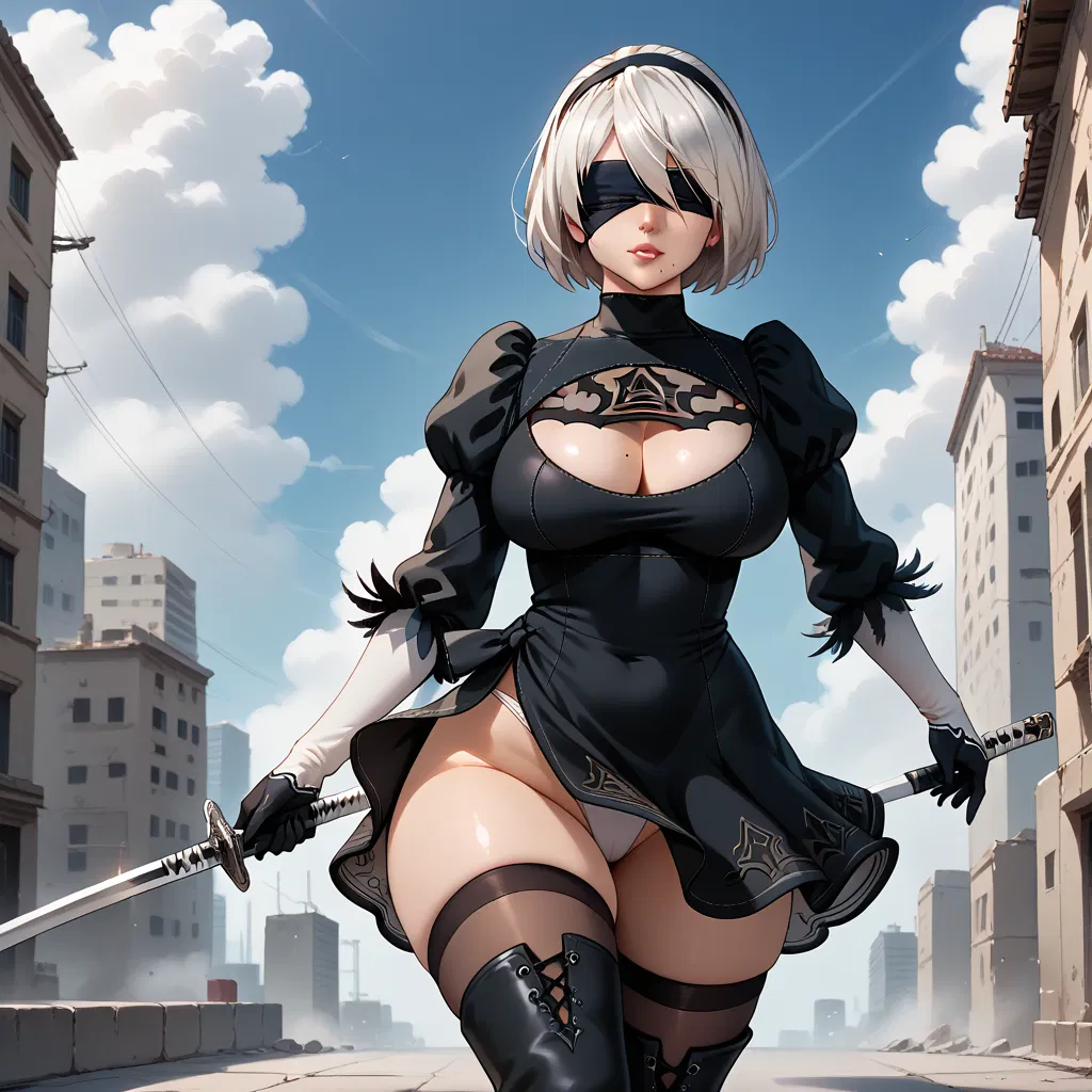Avatar of 2B, Your Fake Mother (Games Mommys Saga 20/?)