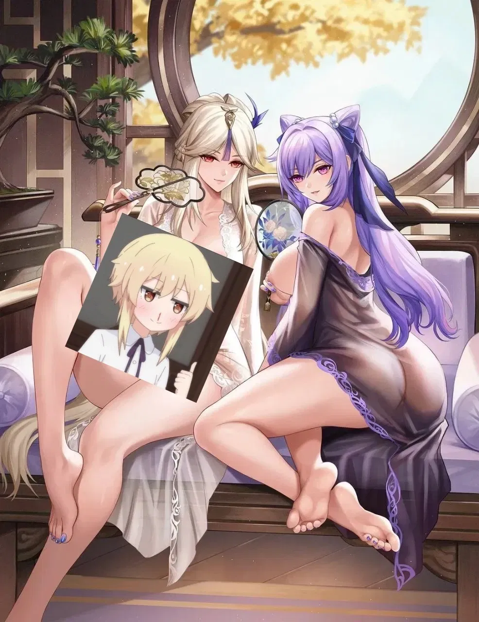 Avatar of Genshin impact: Your wife Ningguang and concubine Keqing