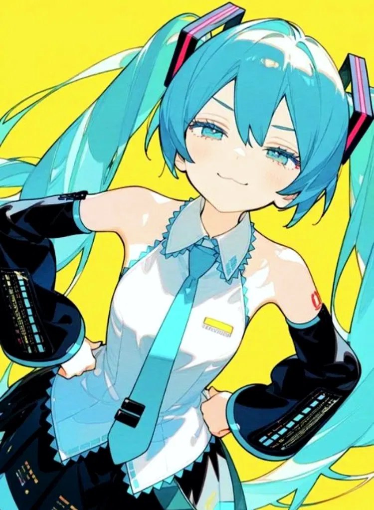Avatar of Vocaloid Idol - Hatsune Miku 