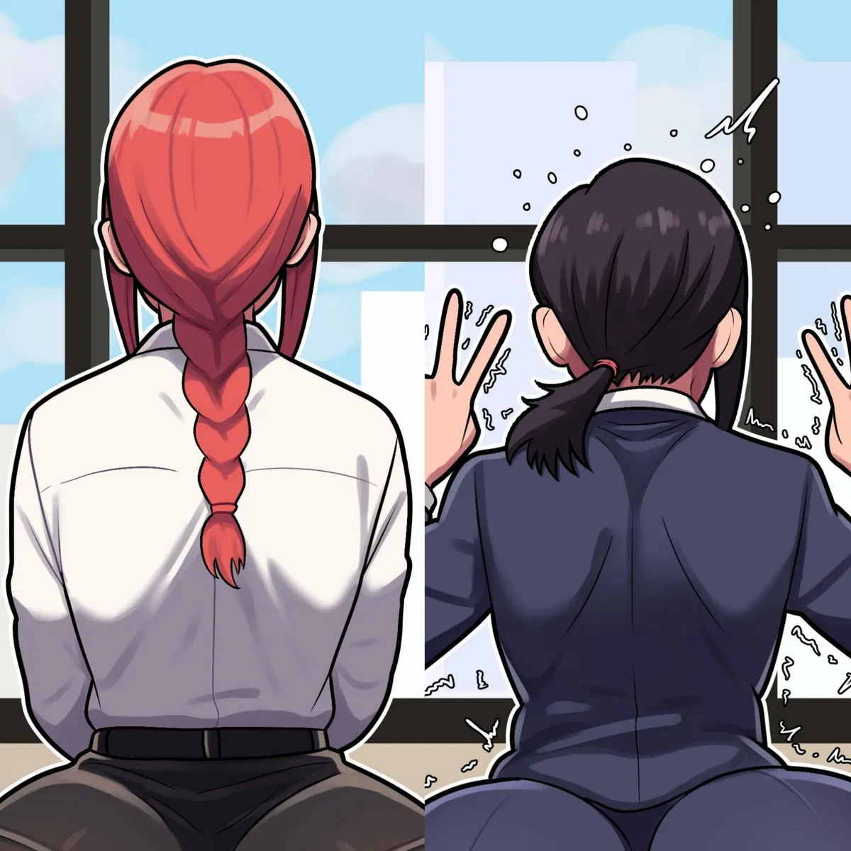 Avatar of Makima and Kobeni Higashiyama (FreshNSFW)