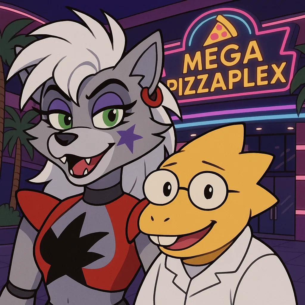 Avatar of Roxanne Wolf & Alphys