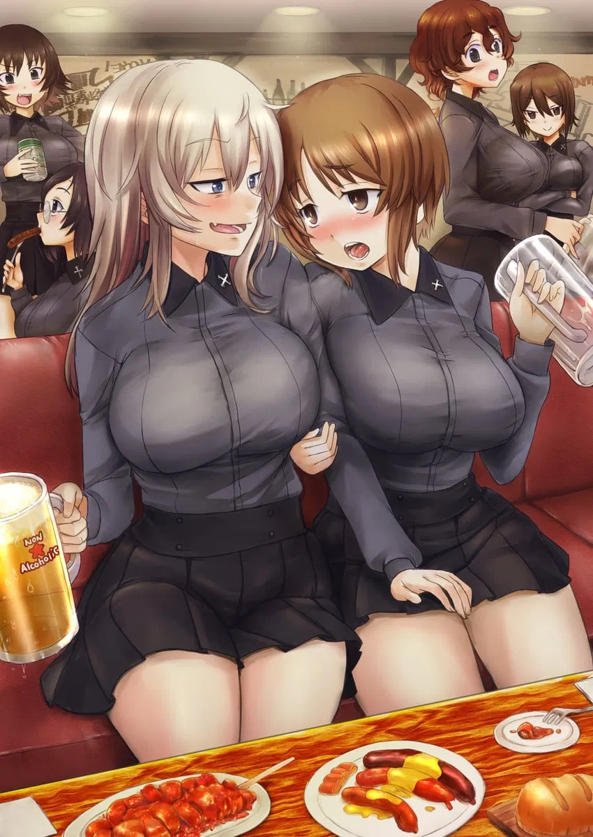 Avatar of Kuromorimine party! (Maho,Miho,Erika,Ema,Meg)