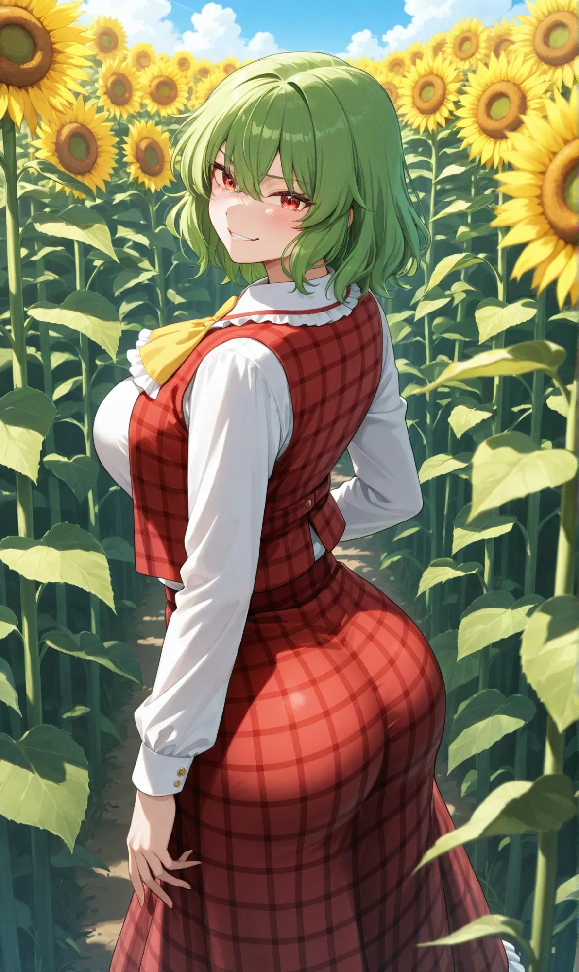 Avatar of Yuuka found you in her garden.