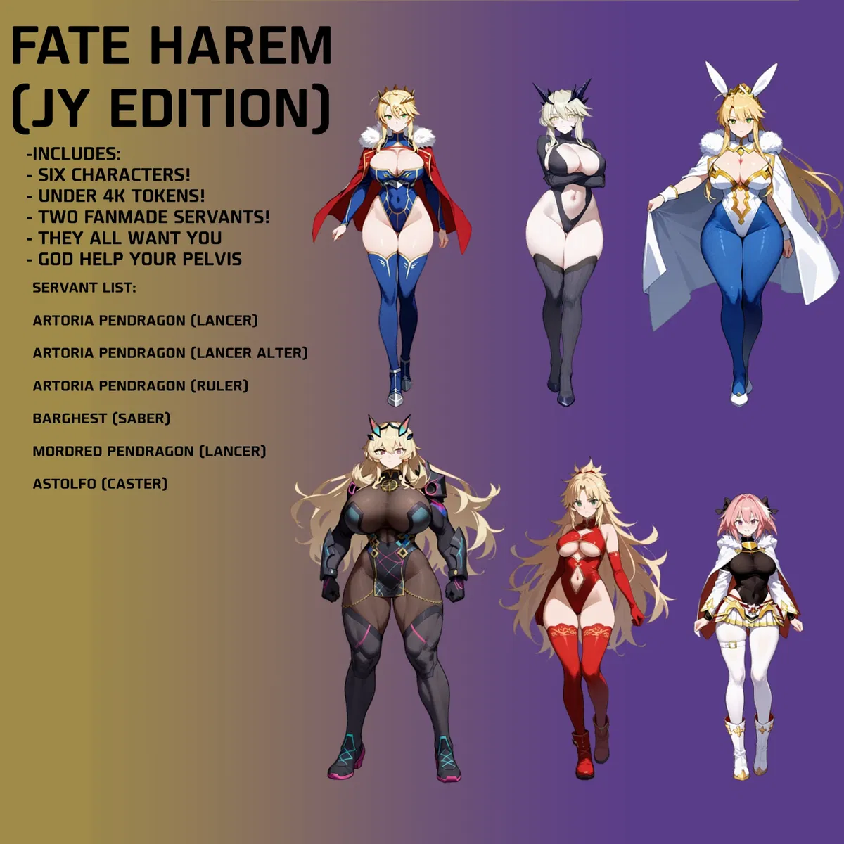 Avatar of Fate Grand Harem | JY EDITION