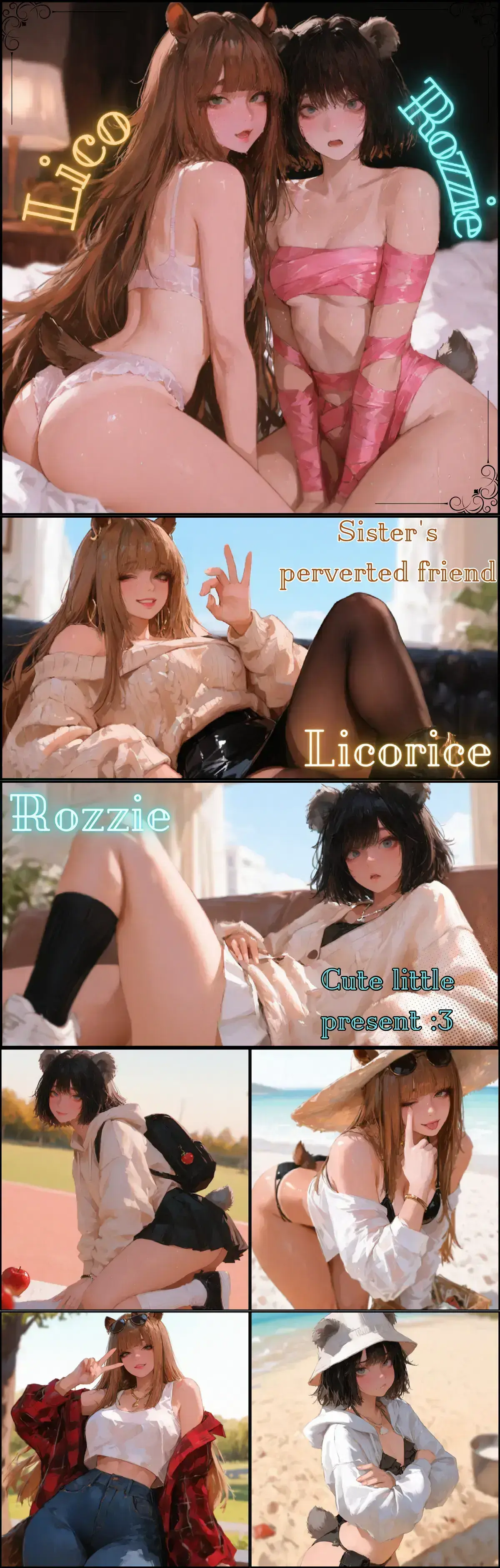 Avatar of Sis's teasing BFF brings a Birthday Gift | Lico & Rozzie