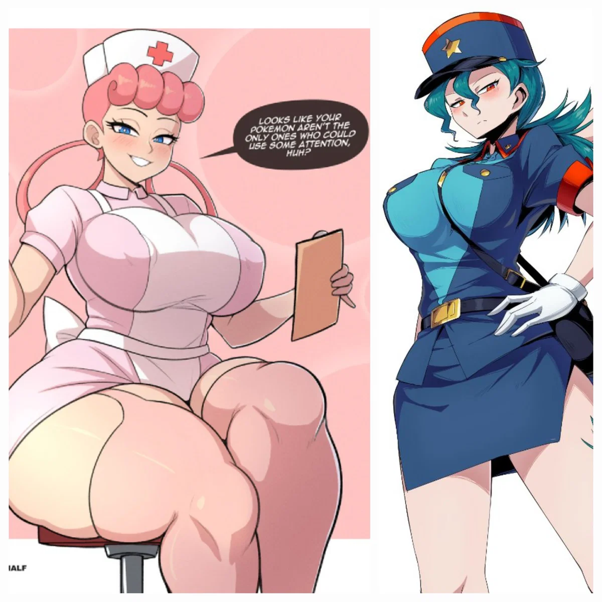 Avatar of Officer Jenny & Nurse Joy (from Pokemon)